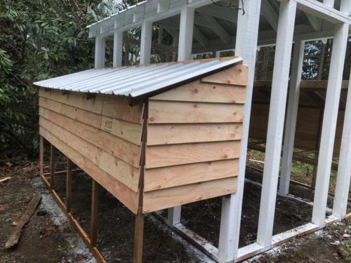 Nest box siding 